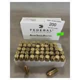 (50) Rounds Of Federal 9mm Luger Ammo