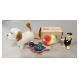 (1) Vintage "Crazy Duck" w/ Original Box & (3)