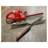 Homelite Electric Hedgetrimmer & Manual Hedge