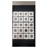 (20) Assorted U.S. Indian Head/Buffalo Nickels