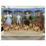 (4) 1998 Trevco ï¿½Wizard Of Ozï¿½ Dolls