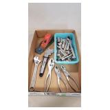 Tray Of Assorted Tools