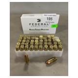 (50) Rounds Of Federal 9mm Luger Ammo