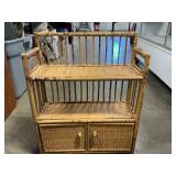 Rattan Shelf Unit