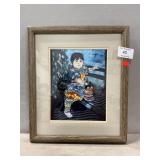 Batik Painting Print