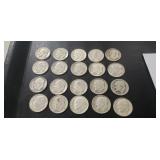 (20) U.S. Silver Dimes