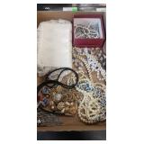 Tray Of Assorted Jewelry