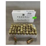 (50) Rounds Of Federal 9mm Luger Ammo