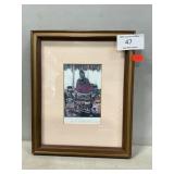 1991 Muffy Clark Gill Print;Measures 9" x 11?