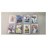(8) Assorted Sports Cards (NFL Football &