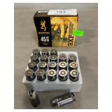 (20) Rounds Of Browning .45 Auto Ammo