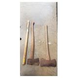 (2) Axes & (1) Handle
