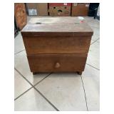 Primitive Shoeshine Box