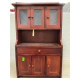 Mini Stepback Cupboard, 18ï¿½ High