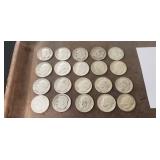 (20) U.S. Silver Dimes