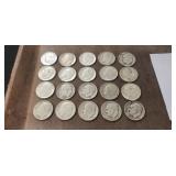 (20) U.S. Silver Dimes