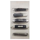 (5) Assorted Pocket Knives