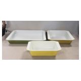 (3) Assorted Vintage Pyrex Dishes