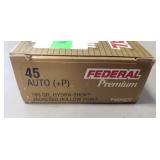 (50) Rounds 45 Auto (+P)