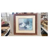 (2) Framed Prints (24.5"ï¿½22.5")