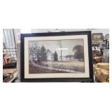 (1) Framed Print (39.5"ï¿½27.5")
