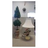 (1) Electric Accent Table Lamp (20" Tall) & (1)