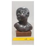 "Head Of A Sleeping Baby" Reproduction Bust (9"