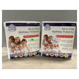 (2) New Full Size Mattress Protectors