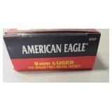 (50) Rounds 9mm Luger Ammo