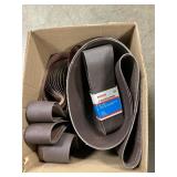 Assorted New Sanding Belts