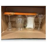 (2) Boxes With Princess House Candleholders