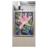 (1) Framed Oil On Canvas Painting (18"ï¿½22")