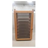 Handcrafted "Shoo Fly" Pie Cases (Wood Frame,