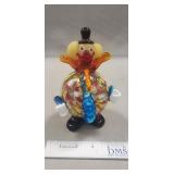 (1) Vintage Murano Glass Clown Figurine (6.5"