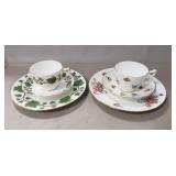 (1) Crown Staffordshire 8" Plate w/ Tea Cup &