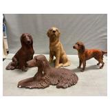 Goebel, Sandcast & Assorted Dog Figures (Paint