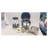 Tray Lot Of Assorted Kitchen Items Including
