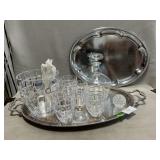 Waterford Marquis Quadrata Ice Bucket & (4)