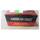 (50) Rounds 9mm Luger Ammo