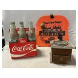 Coffee Grinder (Broken Bottom), Vintage Coke