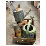 Box Lot With Decorative Sprinklers, Gourd