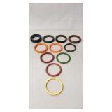 (11) Vintage Bakelite Bangle Bracelets