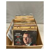 Box Of Vintage 45 Records