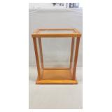 (1) Vintage Display Case (13.5"ï¿½8.5"ï¿½16" / Wood