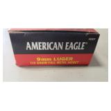 (50) Rounds 9mm Luger Ammo