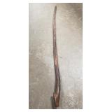(1) Wooden Walking Stick (48" Long)