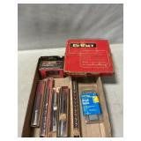 Vintage DeWalt Saw Blades, Craftsman Drill Bits,