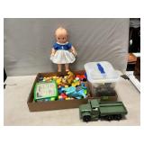 Lot With Fisher-Price People & Animals, Soldiers