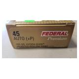 (50) Rounds 45 Auto (+P)