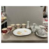 Glasbake Casserole, Norcrest Anniversary Pieces,